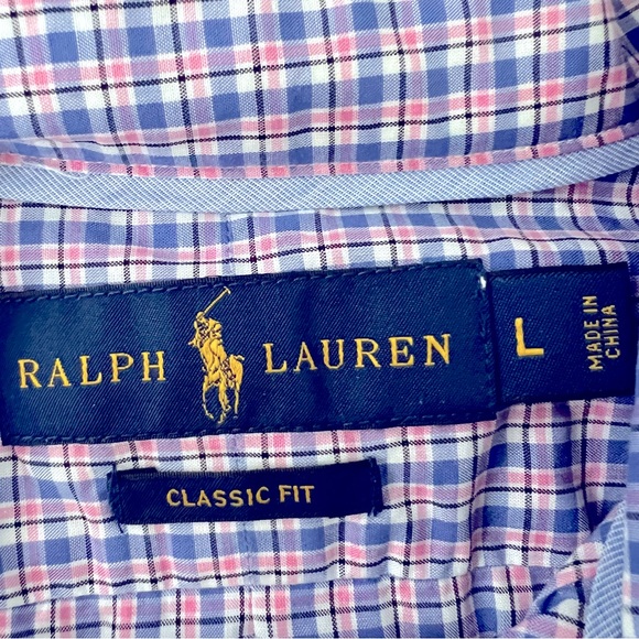 NWOT RALPH LAUREN PURPLE PINK LONG SLEEVE - Picture 4 of 4
